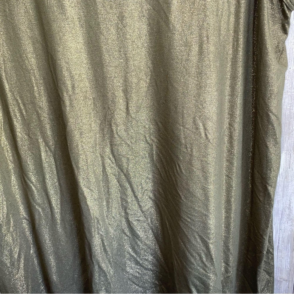 NWT Lane Bryant Metallic Tank - Picture 2 of 4